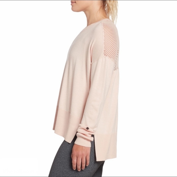 CALIA Journey Open Knit Sweater Crewneck Pullover - Picture 3 of 8